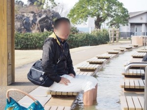 桜島溶岩なぎさ公園