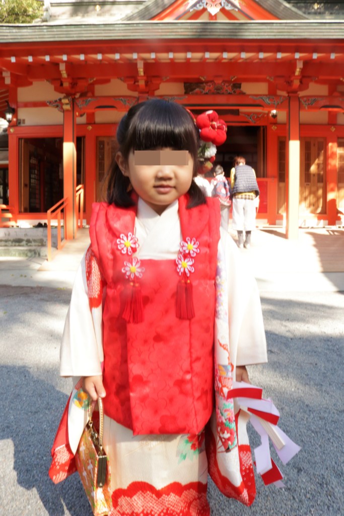 荒田八幡宮の七五三