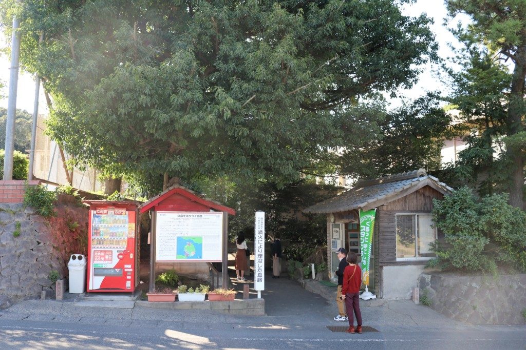 黒髪埋没鳥居