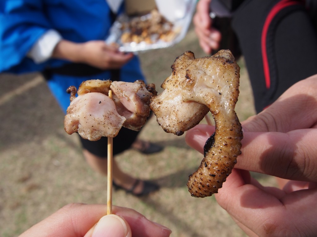 かごんま食文化祭りの桜島鶏