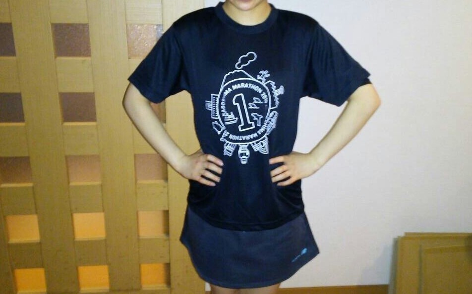 鹿児島マラソンのTシャツ 鹿児島マラソンのTシャツ
