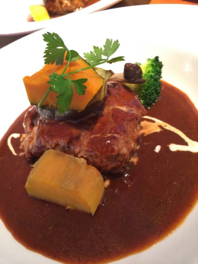 ブレカフェ　ハンバーグ