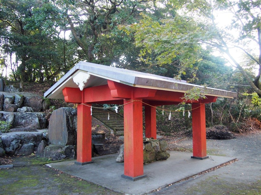 大野嶽神社の手水舎