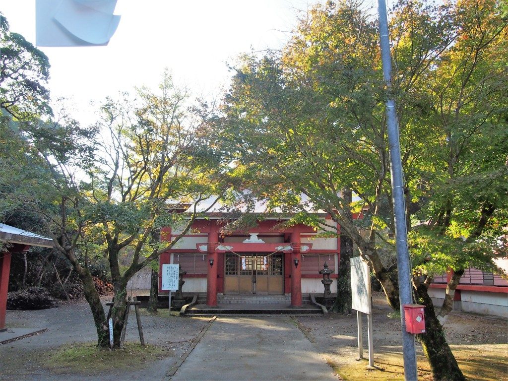 大野嶽神社の拝殿