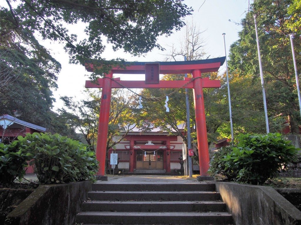 大野嶽神社の鳥居