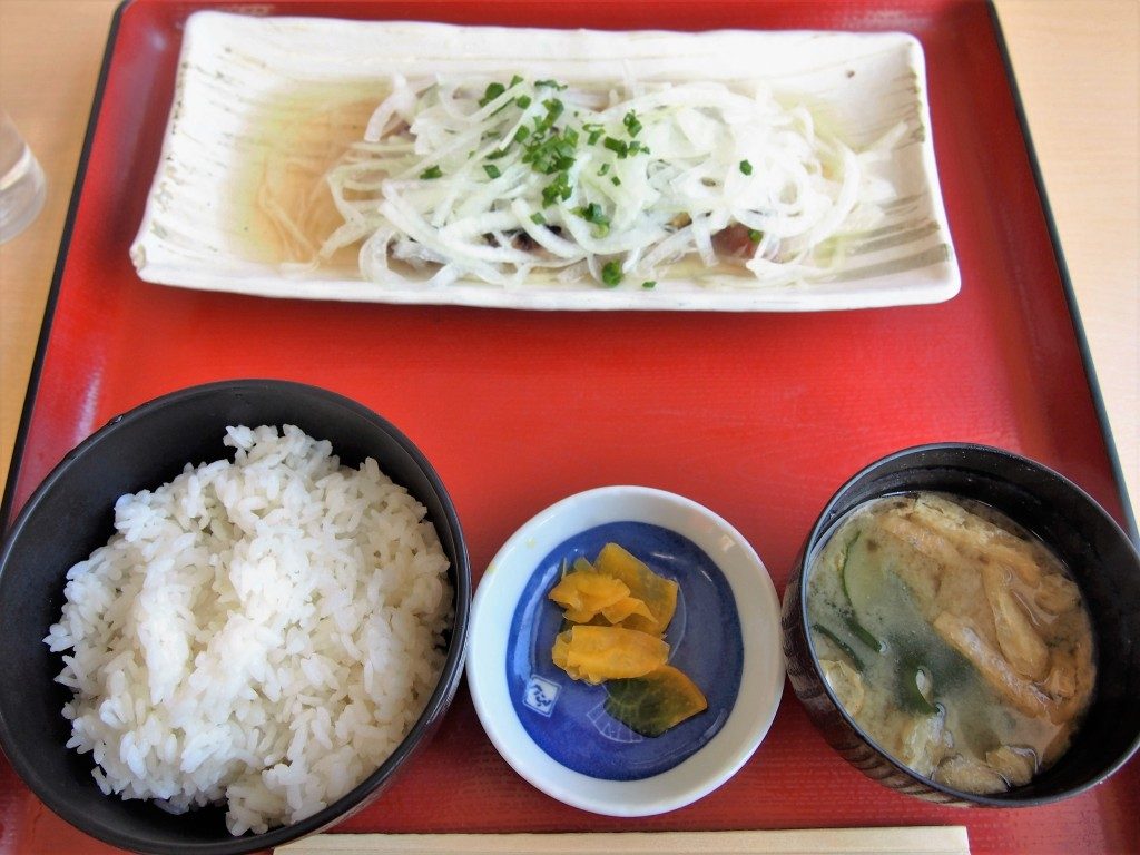 かつおのたたき定食