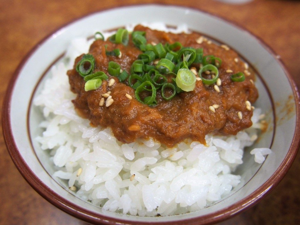 南香ラーメンの豚飯