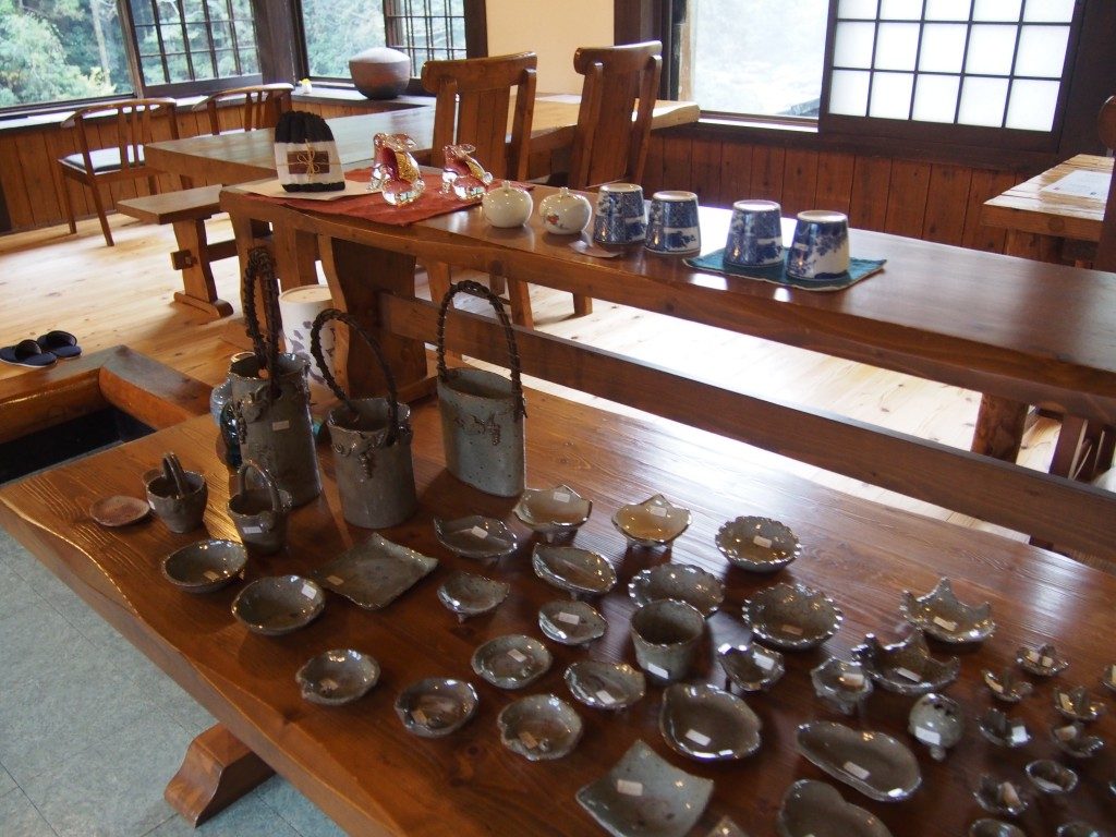 喫茶たんぽぽの陶器