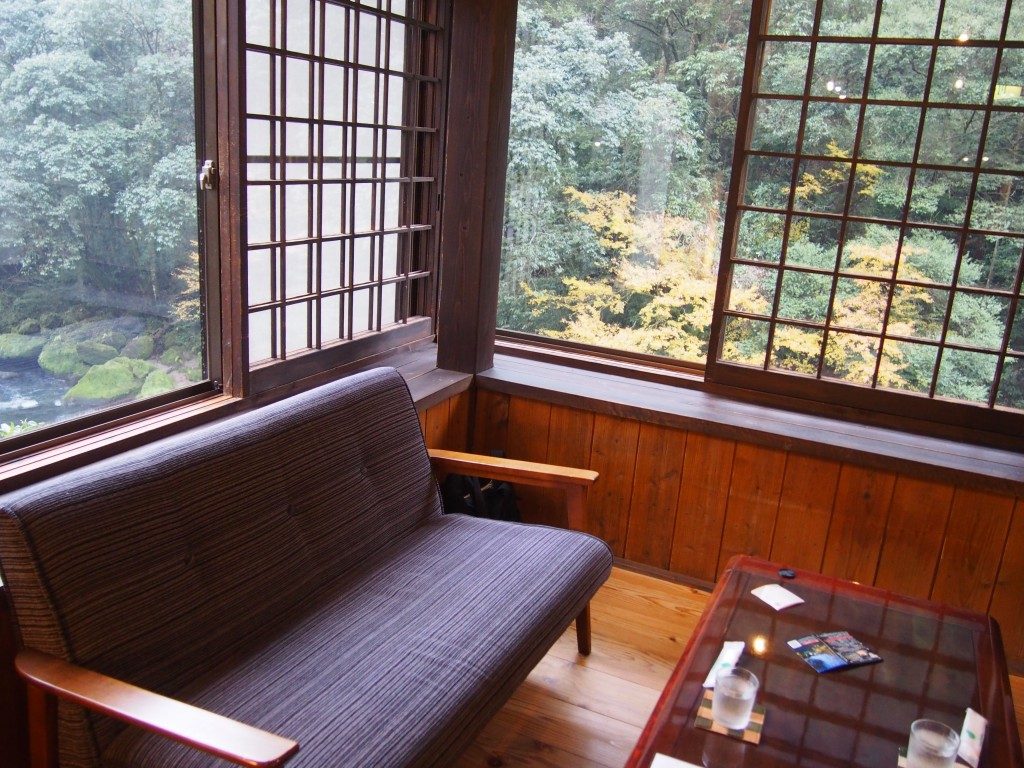 喫茶たんぽぽのソファー席