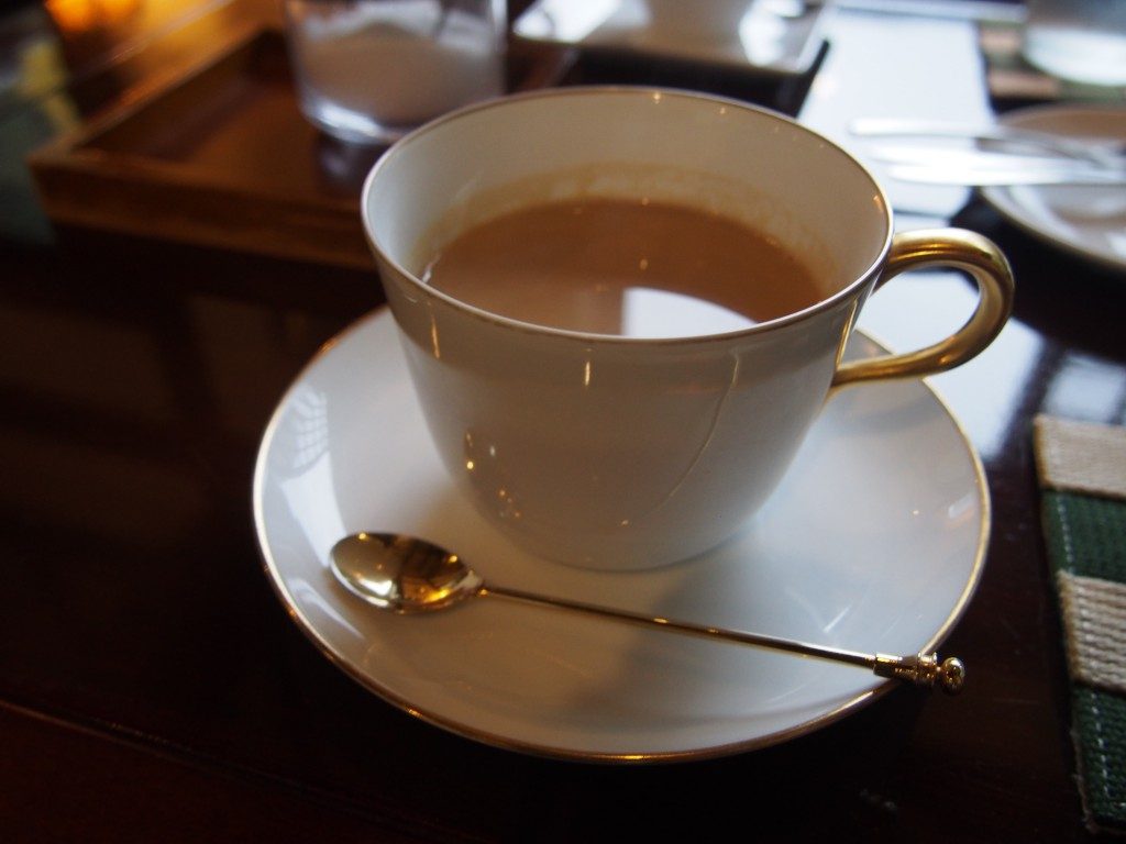 喫茶たんぽぽのカフェオレ