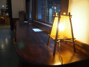喫茶たんぽぽのランタン