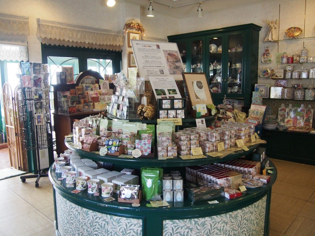 薩摩英国館のミュージアムショップ