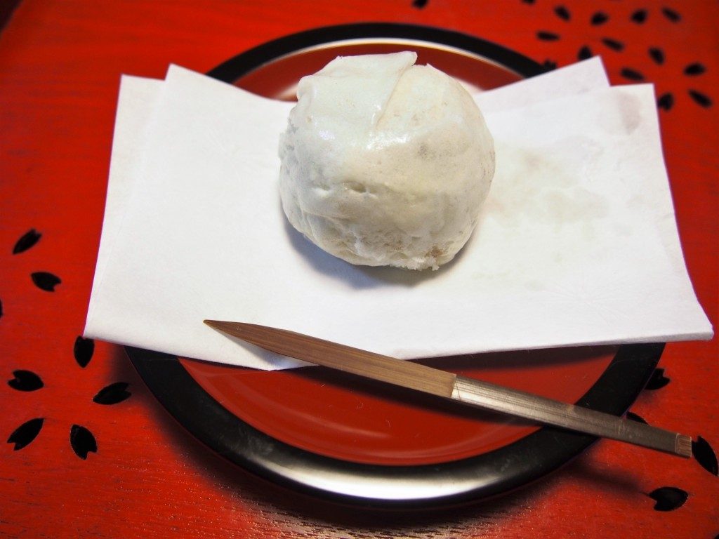 福美屋のやぶれ皮饅頭