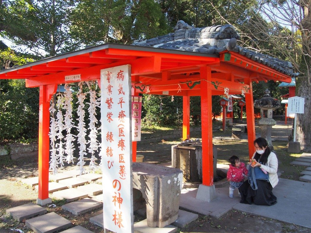 大汝牟遅神社の手水舎