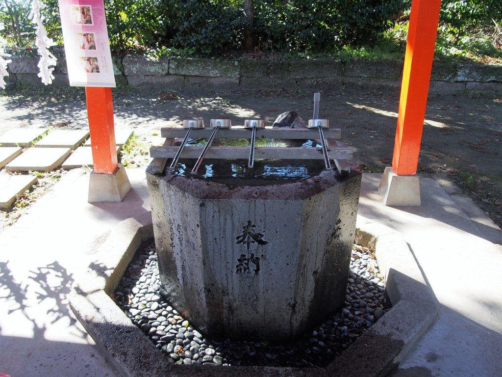 大汝牟遅神社の手水舎