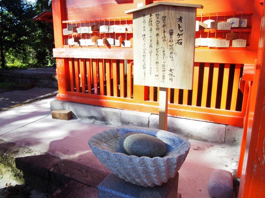 大汝牟遅神社のオトッゲ石