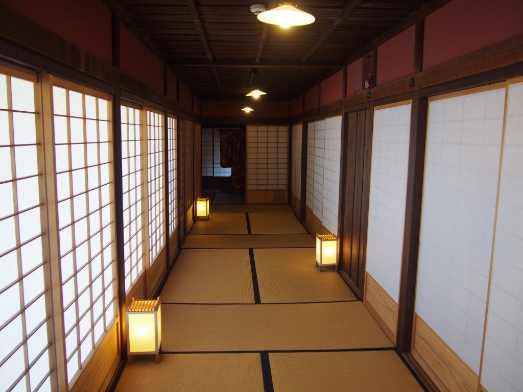 御殿の内部