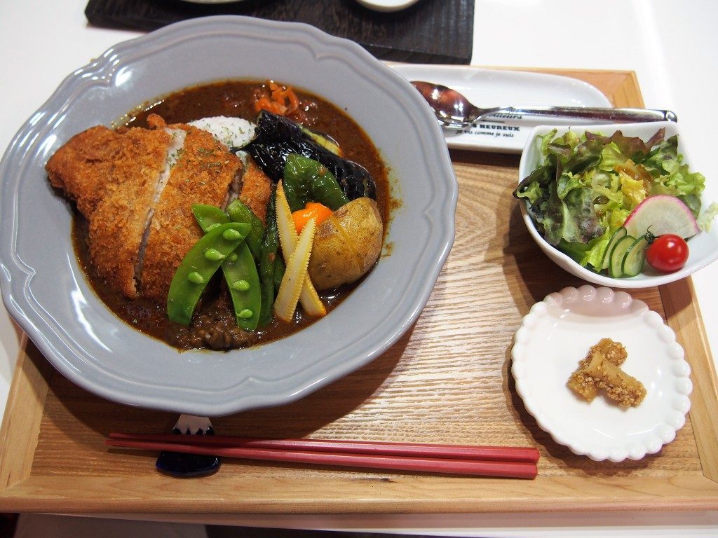 野菜３種カツカレー