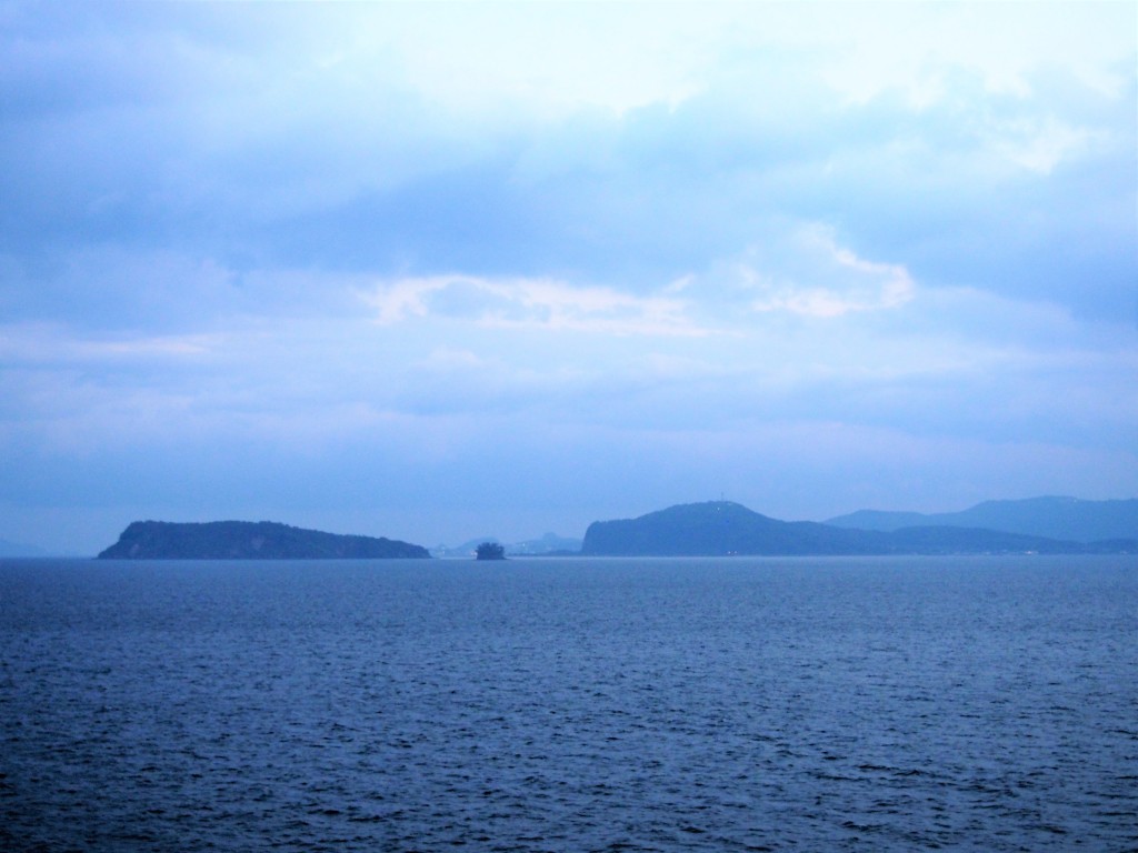 知林ヶ島と魚見岳
