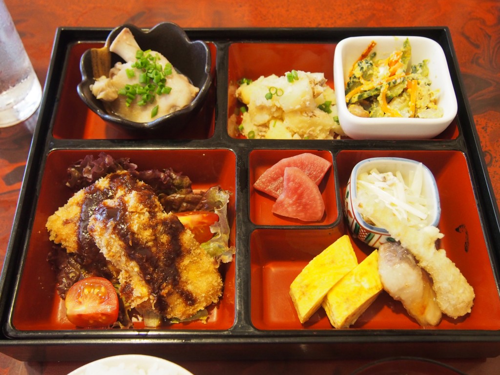 膳ランチの付け合わせ５種