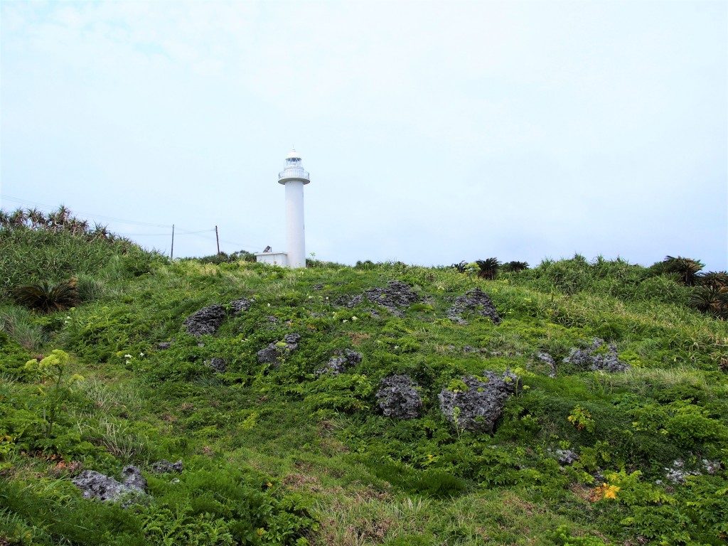 田皆岬から見た灯台