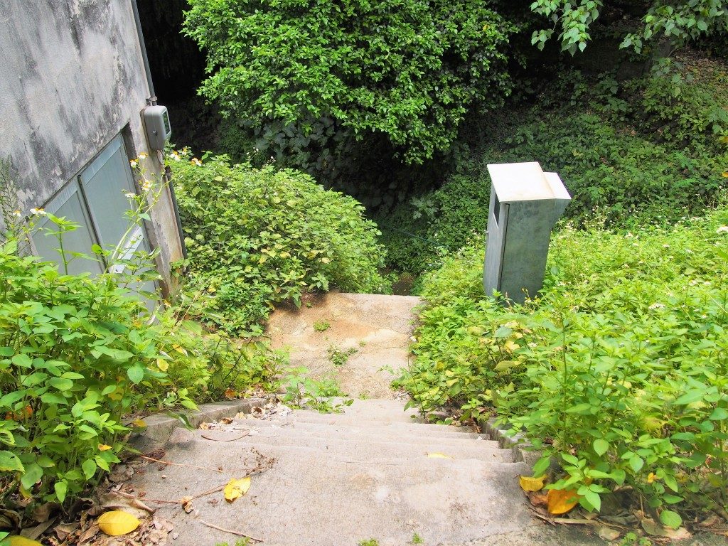 住吉暗川の階段