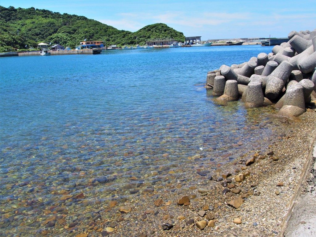 笠沙恵比寿の海