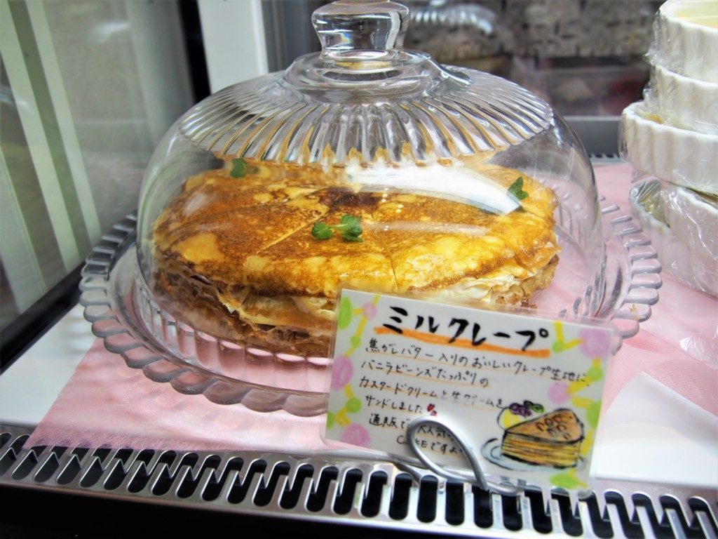 ムッフカフェ　ミルクレープ