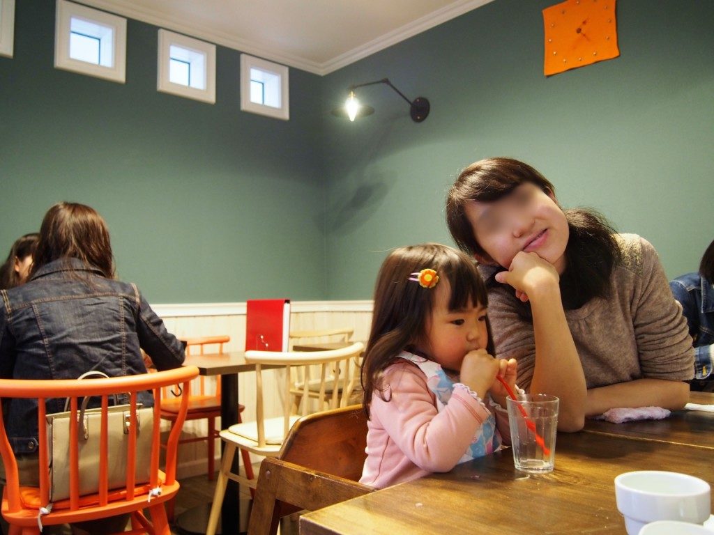 ムッフカフェの店内
