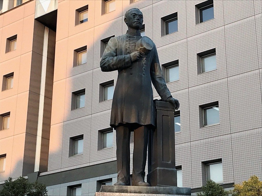 川路利良の銅像