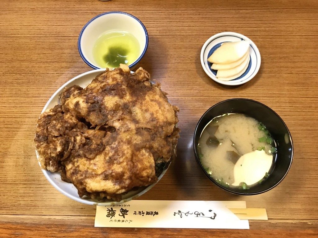 天ぷら新橋のかき揚げ丼