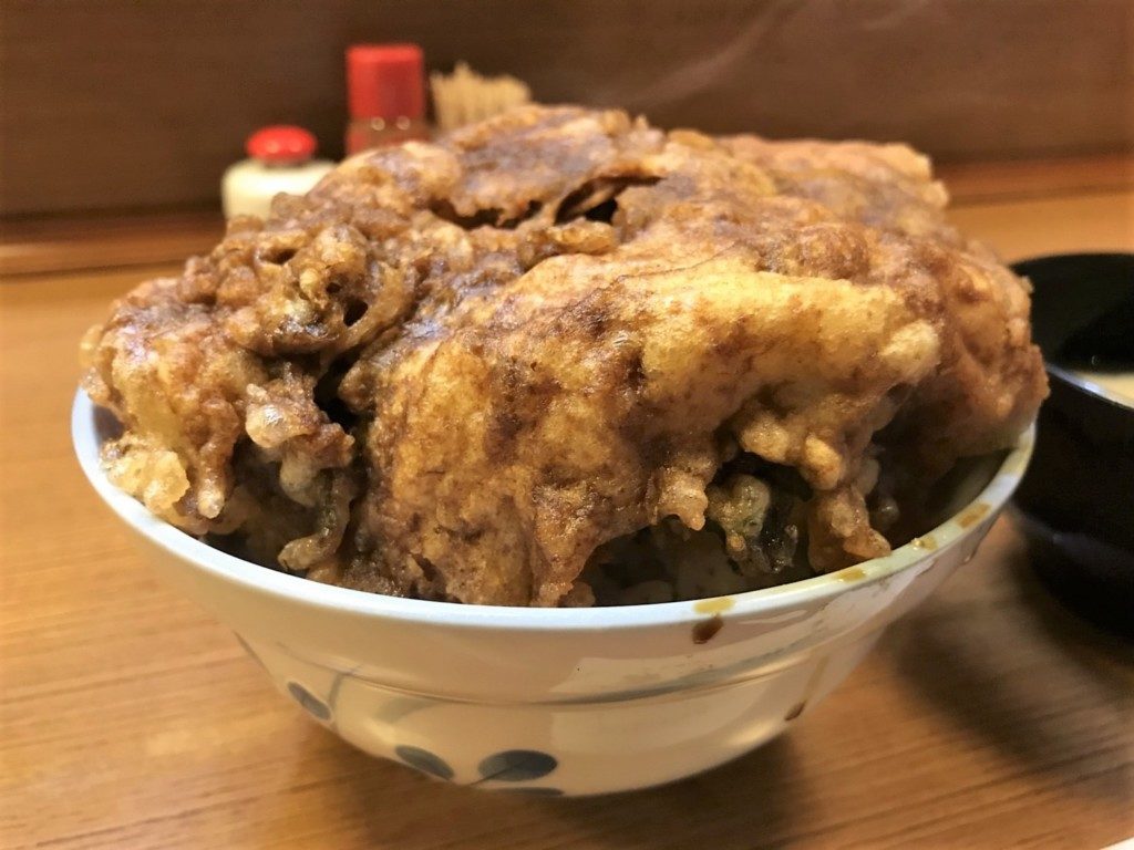 天ぷら新橋のかき揚げ丼