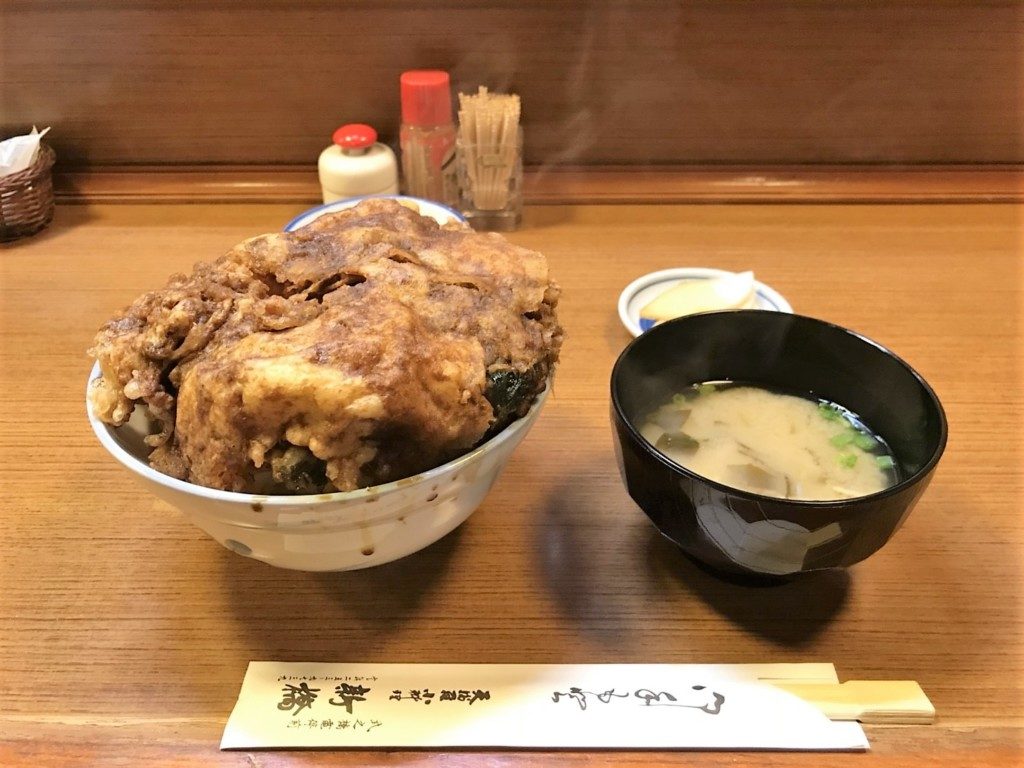 天ぷら新橋のかき揚げ丼