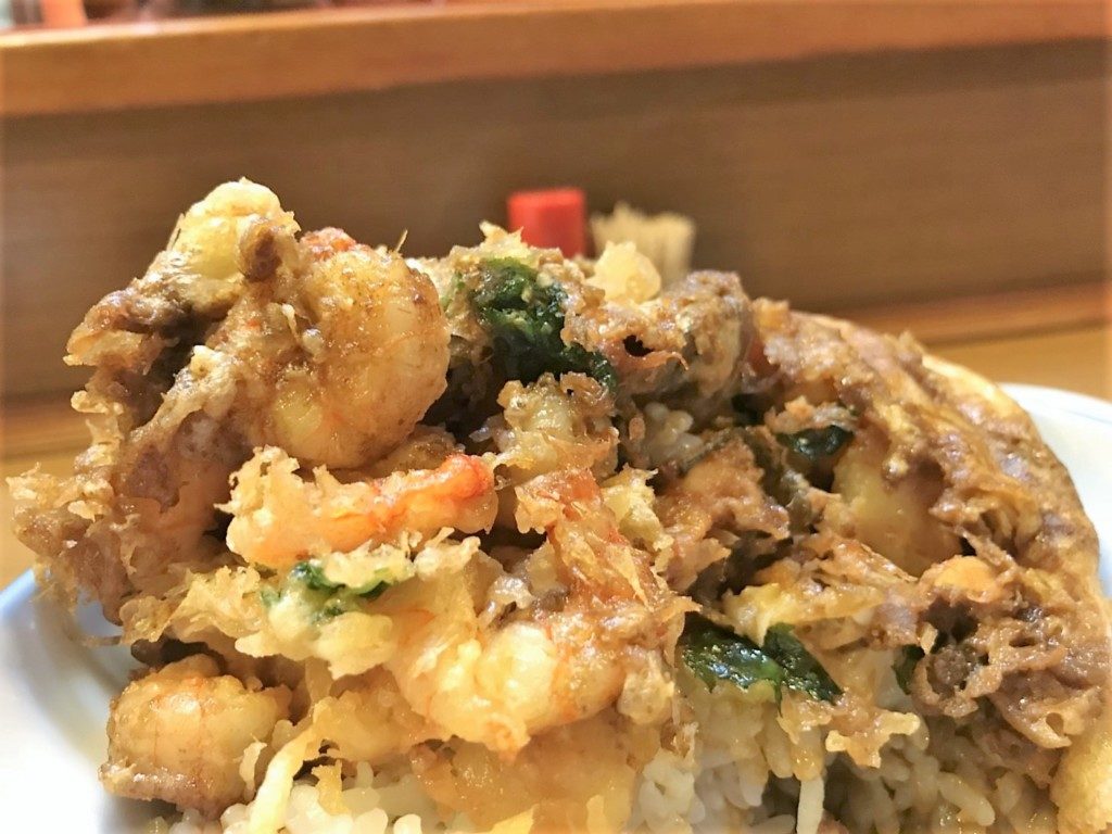 天ぷら新橋のかき揚げ丼