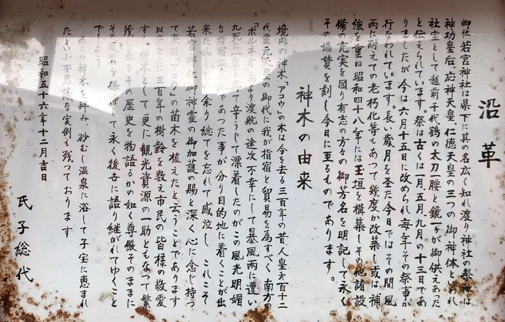 若宮神社の御由緒