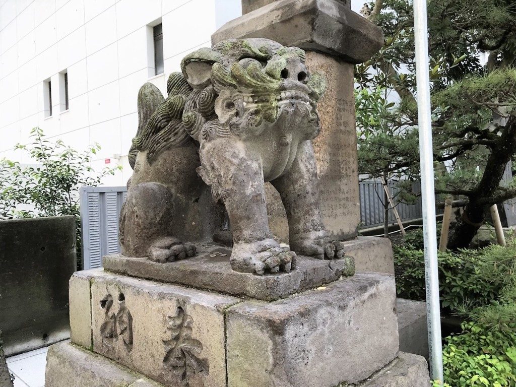 松原神社の狛犬