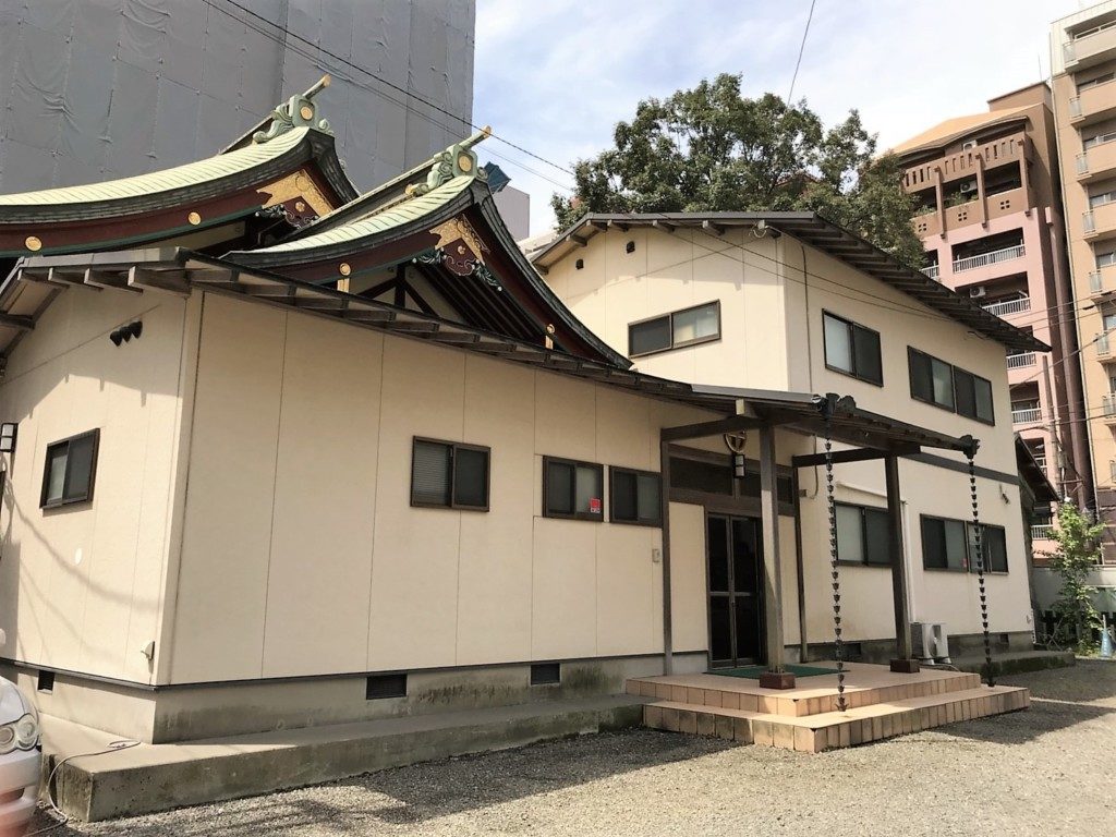 松原神社の社務所
