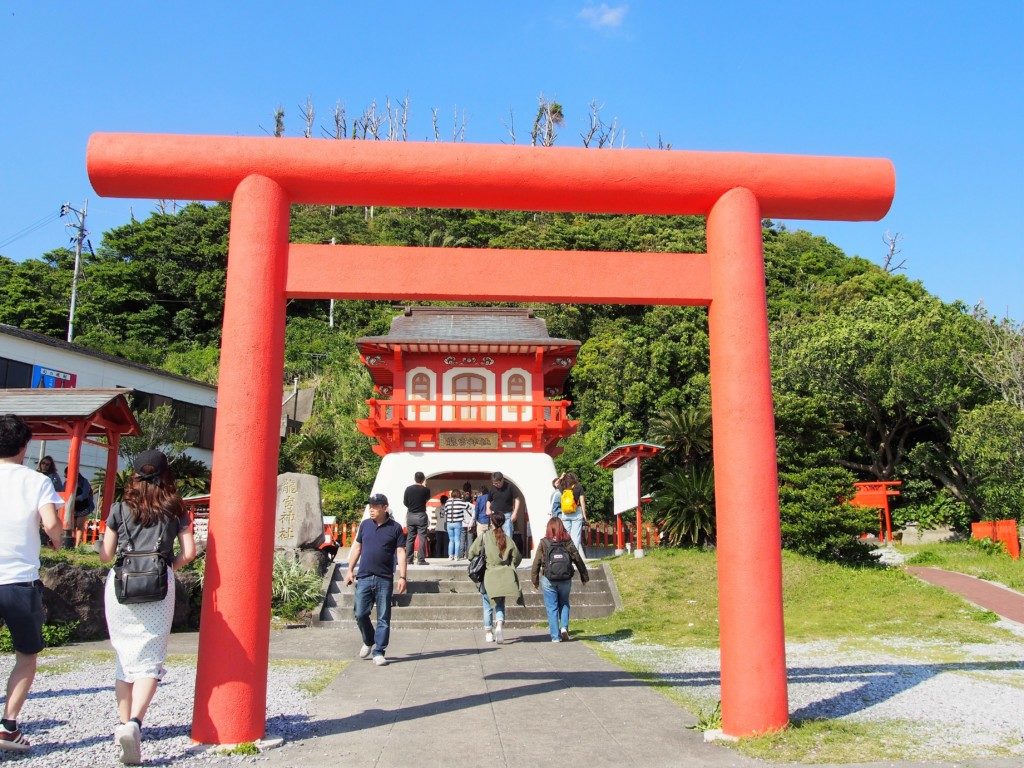 竜宮神社の鳥居