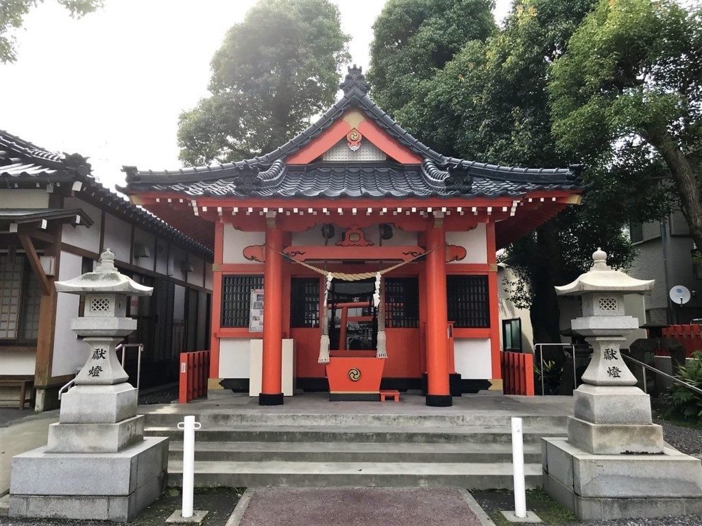 日枝鴨池山王神社の社殿