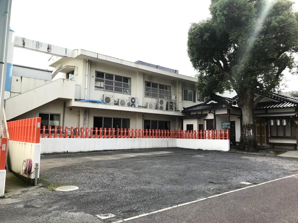 日枝神社の駐車場