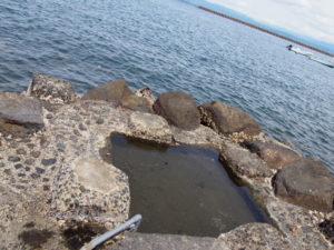海中足湯