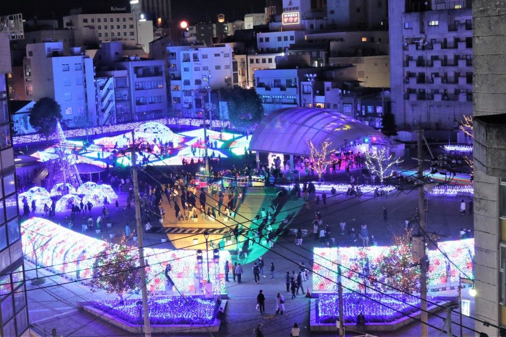 天文館イルミネーション2018
