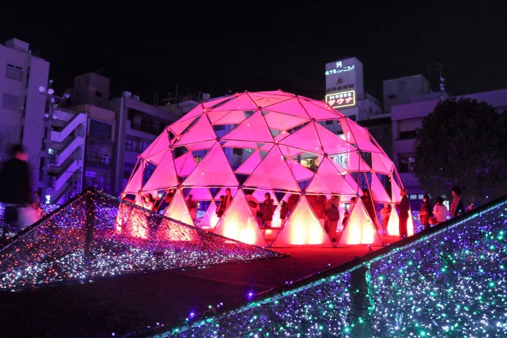 天文館イルミネーション