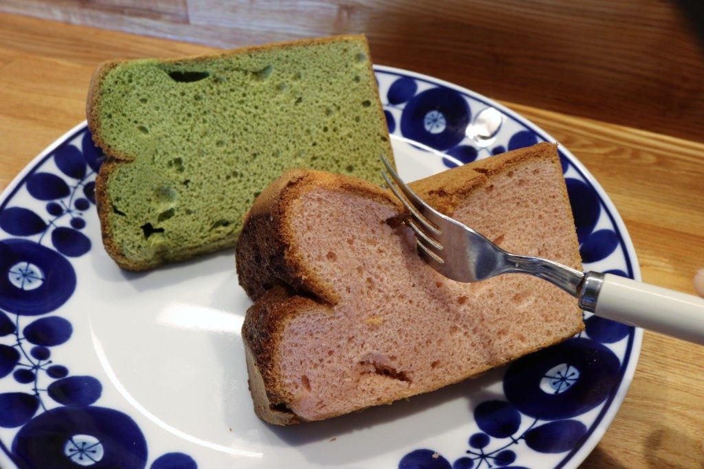 アラミニッツのシフォンケーキ