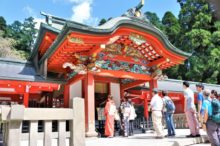 霧島神宮の拝殿