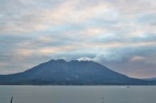2019年元日の桜島