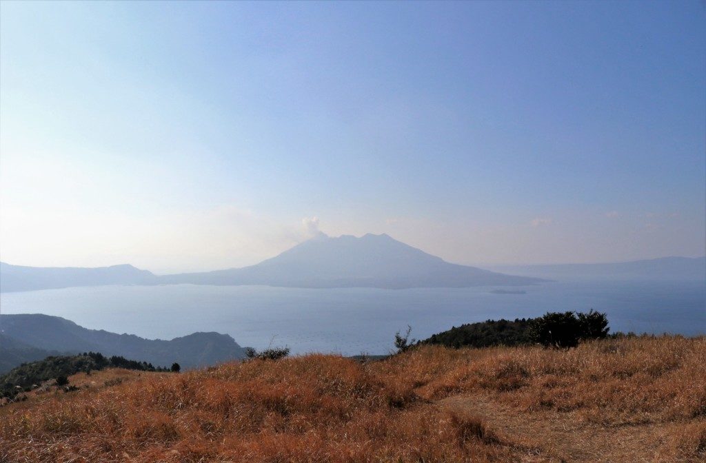 狐ヶ丘高原の桜島