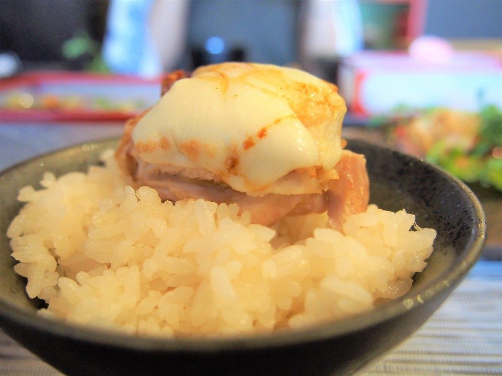 鶏のチーズ焼き