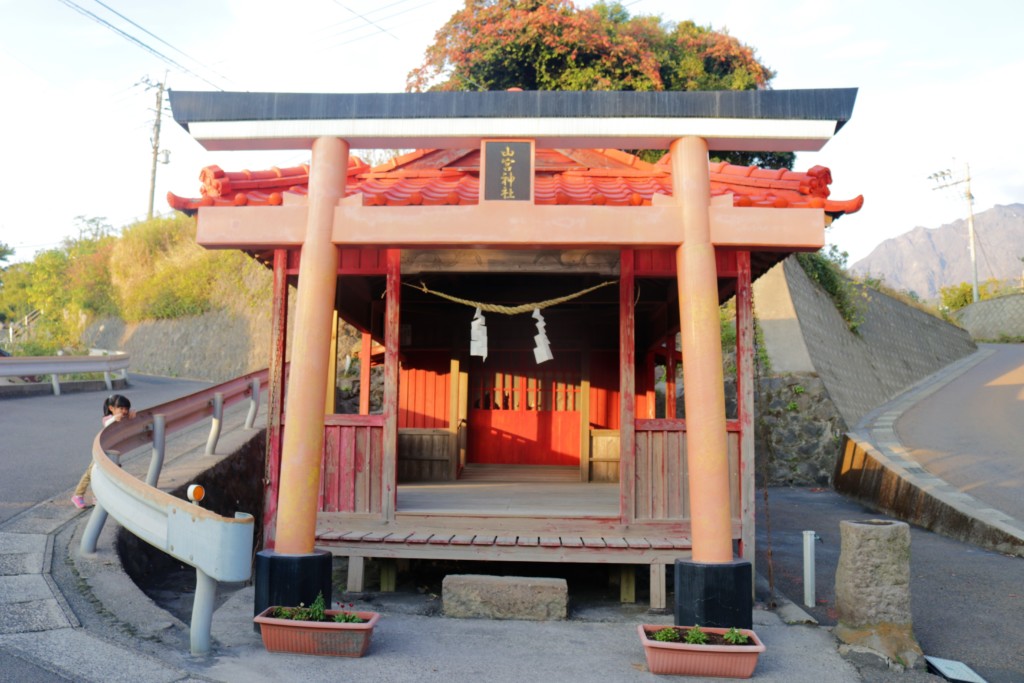 山宮神社（鹿児島市桜島）