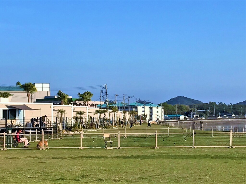 吹上浜フィールドホテルのドッグラン